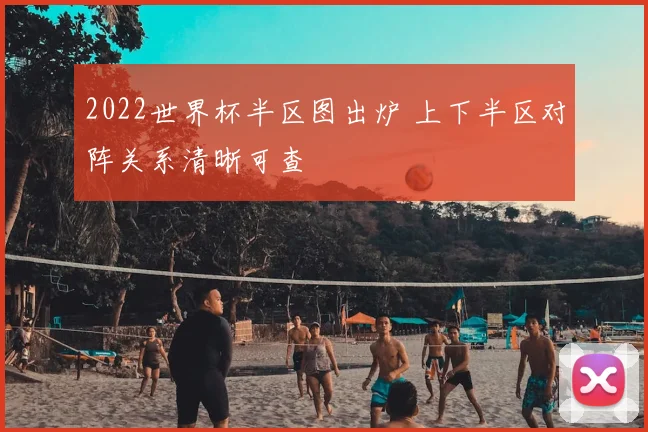 2022世界杯半区图出炉 上下半区对阵关系清晰可查